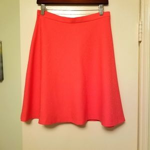 Ann Taylor Factory Textured Pink Skirt